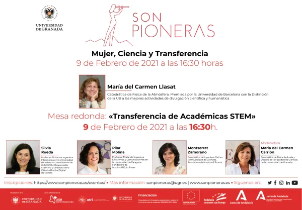 Mujer, Ciencia y Transferencia. Mesa redonda «Transferencia de Académicas STEM»