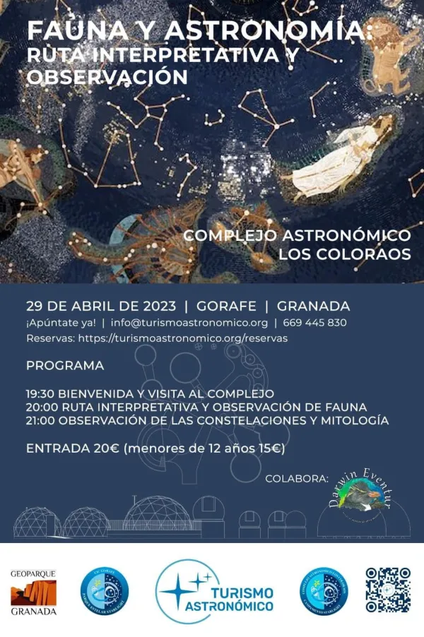 "Ruta Sideral" en el Complejo Astronómico Los Coloraos