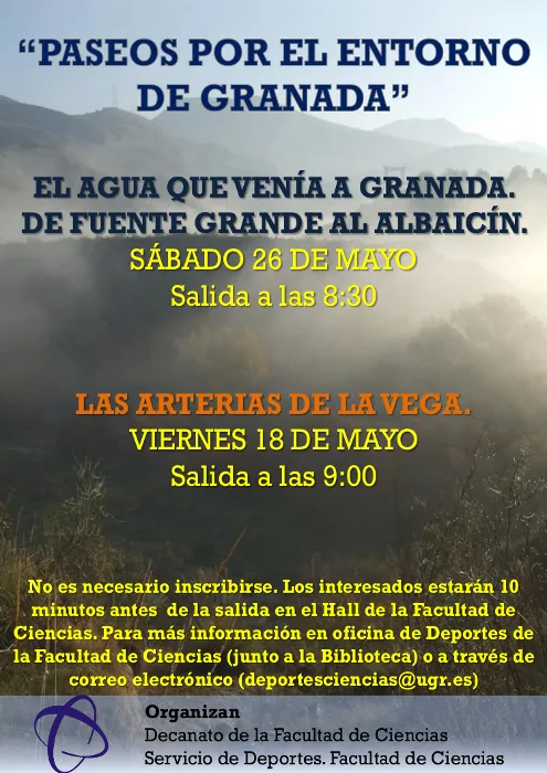 Paseos por el entorno de Granada