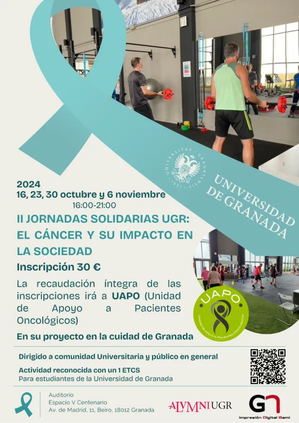 II Jornadas Solidarias UGR: El cáncer y su impacto en la sociedad