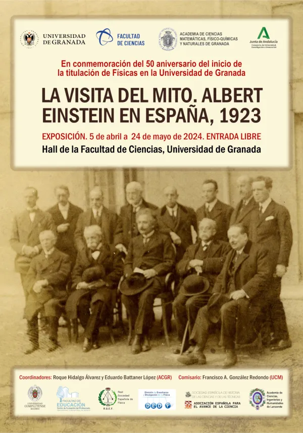 Exposición: La visita del mito. Albert Einstein en España, 1923