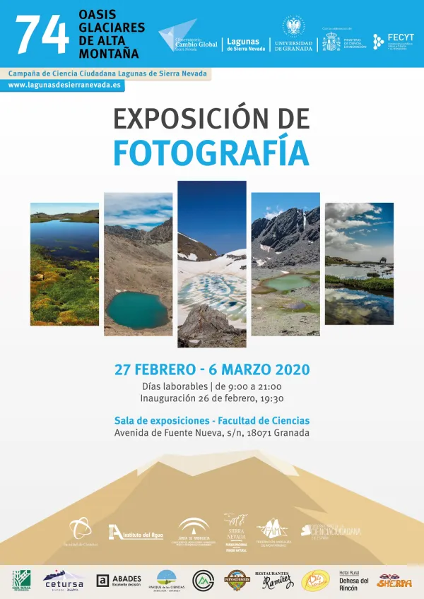 Exposición Fotográfica Lagunas de Sierra Nevada