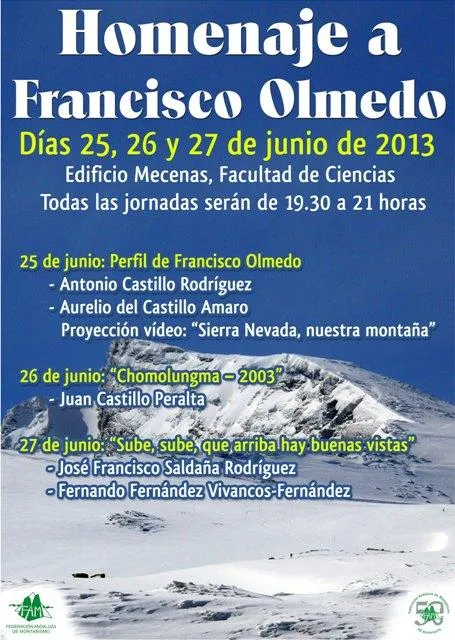 Homenaje a Francisco Olmedo