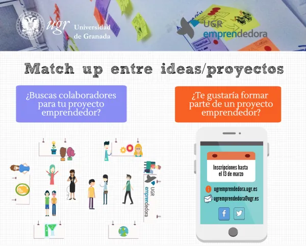 Match up entre ideas/proyectos de la Universidad de Granada