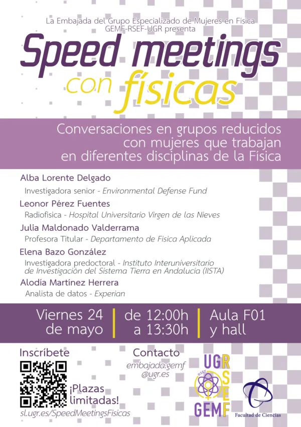 Speed Meetings con físicas