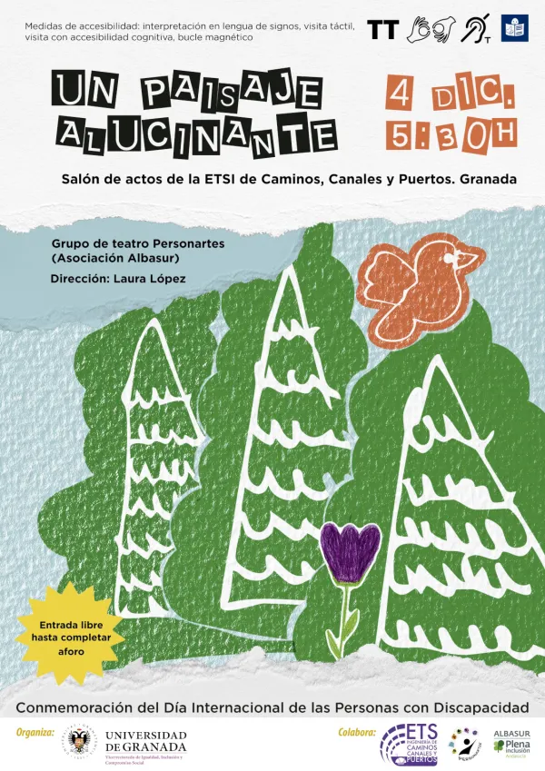 Representación accesible e inclusiva: “Un paisaje fascinante. Enseñando a ver de otra manera”