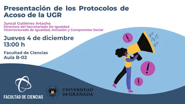 Presentación de los Protocolos de Acoso de la UGR