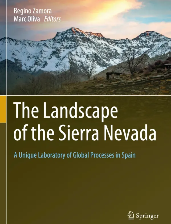 Presentación del libro «The landscape of The Sierra Nevada. A unique laboratory of global processes in Spain»