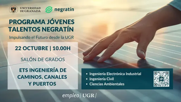 Programa Jóvenes Talentos Negratín. Impulsando el futuro desde la UGR