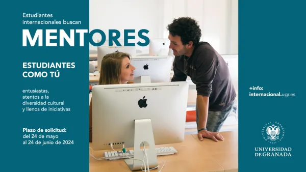 ¿Quieres ser mentor de los estudiantes internacionales 2024/25 que vendrán a la UGR? 