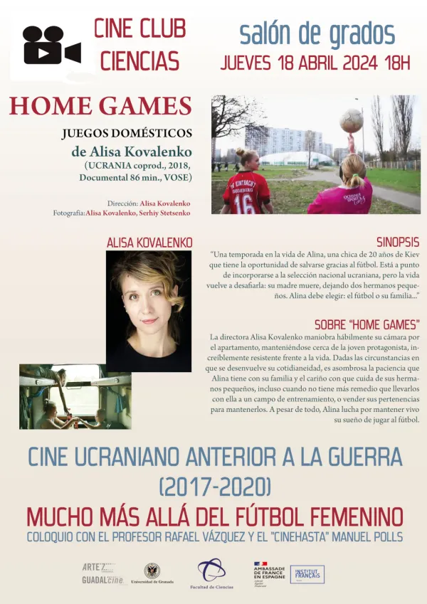 Proyección de la película "Home Games" en el Cine Club Ciencias 
