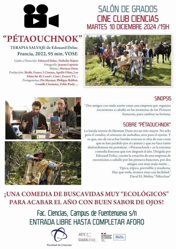 Proyección de la película Pétaouchnοκ dentro del Cineclub Ciencias