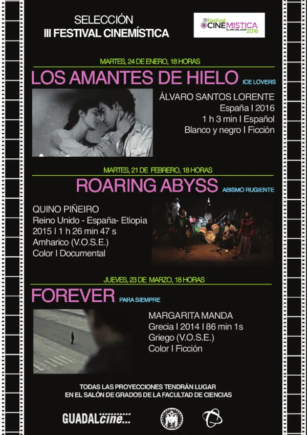 Selección / Palmarés III Festival Cinemística