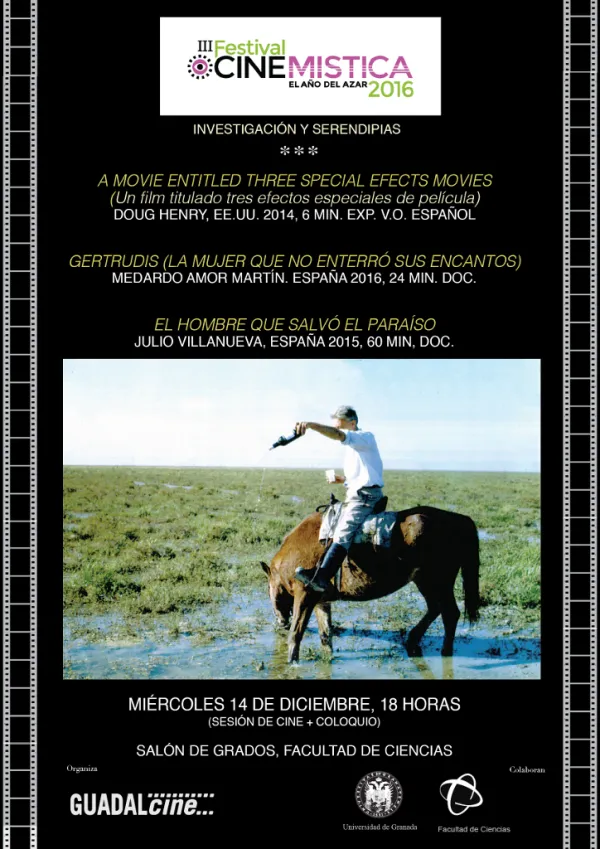 Sesión de Cine y Coloquio "Investigación y Serendipias"