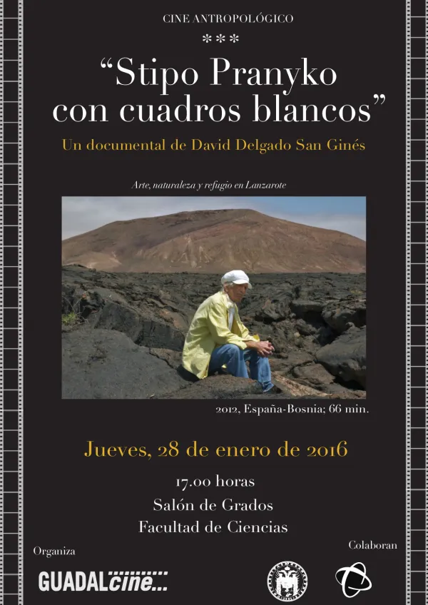 Cine Antropológico "Stipo Pranyko con cuadros blancos"