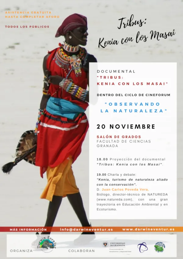 Proyección del documental: Tribus, Kenia con los Masai