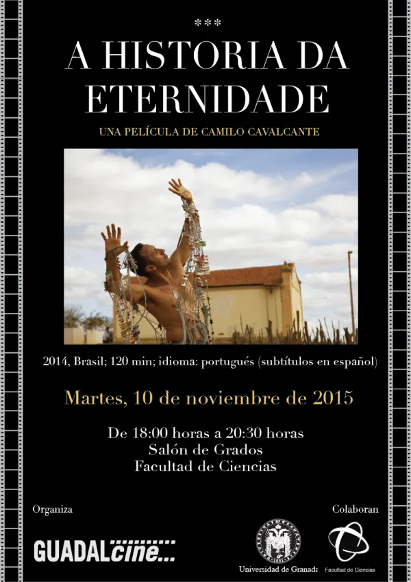 Proyección de la película A Historia da Eternidade