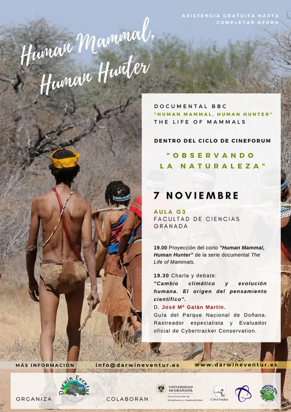 Proyección del documental Human mammal, human hunter