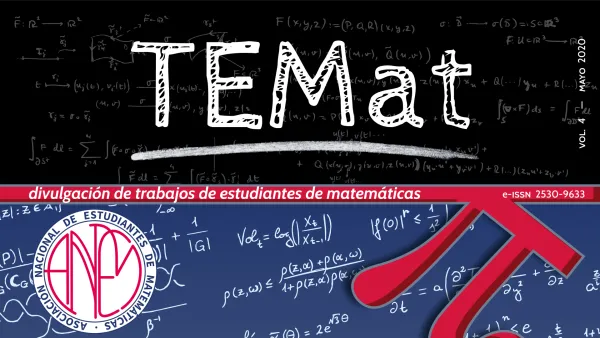 Nuevo volumen de la revista TEMat
