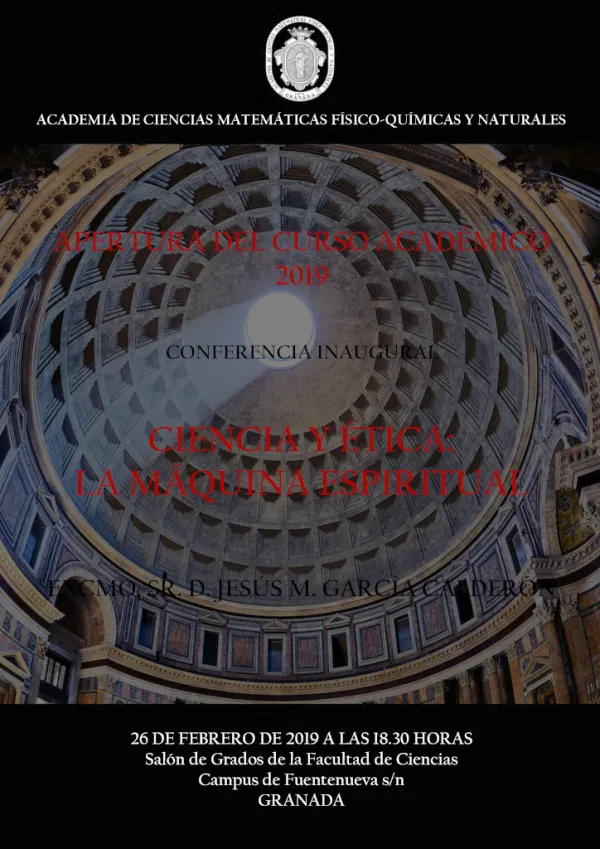 Inauguración de curso en la Academia de Ciencias 2019