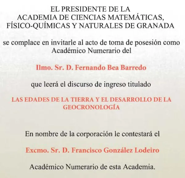 Las Edades de la Tierra y el Desarrollo de la Geocronología