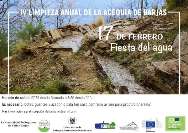 IV Limpieza Anual de la acequia de Barjas