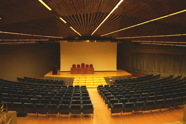 Inauguración de las obras del Aula Magna