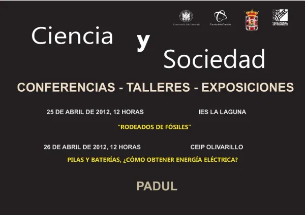 Actividades de Ciencia y Sociedad en Padul