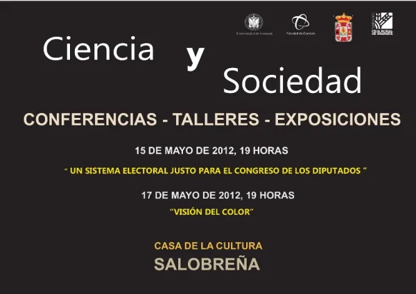 Actividades de Ciencia y Sociedad en Salobreña