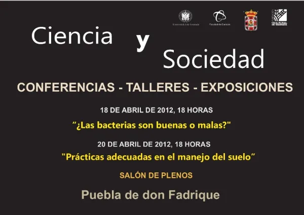 Actividades de Ciencia y Sociedad en Puebla de don Fadrique