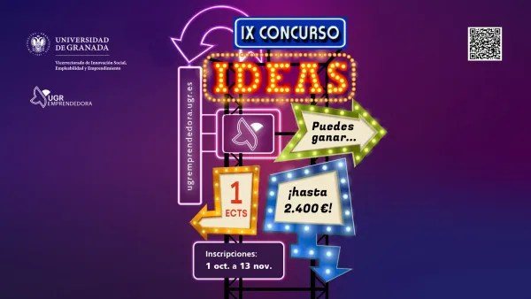 IX Edición del Concurso de Ideas - ¡Gana hasta 2.400EUR y 1 crédito ECTS!