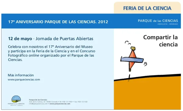 17º Aniversario Parque de las Ciencias. 2012