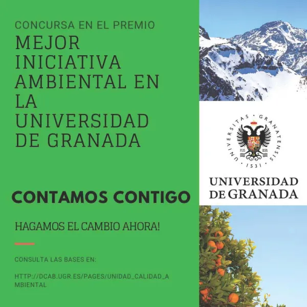 I Concurso a la mejor actuación ambiental realizada en la Universidad de Granada