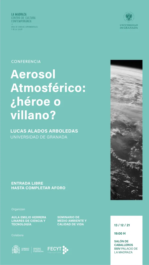 Aerosol atmosférico: ¿héroe o villano?
