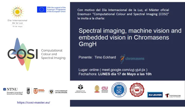 Spectral imaging, machine vision and embedded vision in Chromasens GmgH