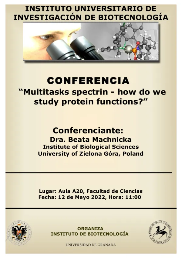 Multitasks spectrin - how do we study protein functions?