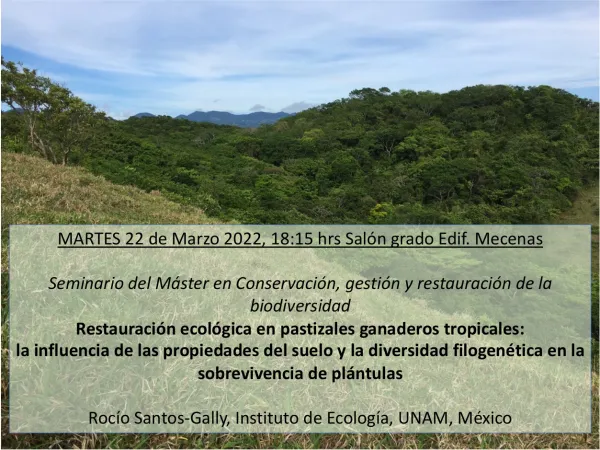 Restauración ecológica en pastizales ganaderos tropicales