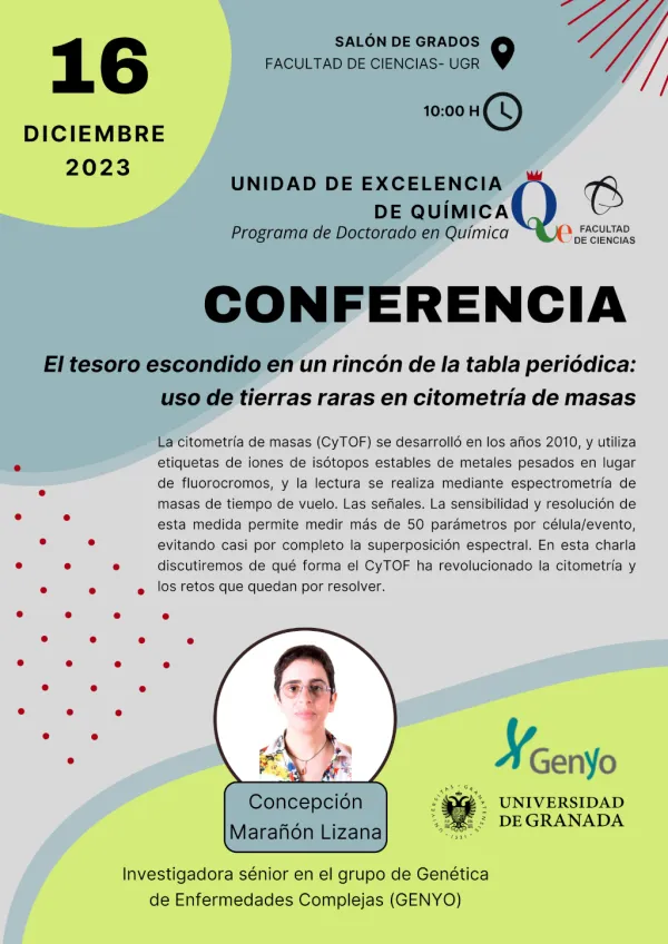 El tesoro escondido en un rincón de la tabla periódica: uso de tierras raras en citometría de masas