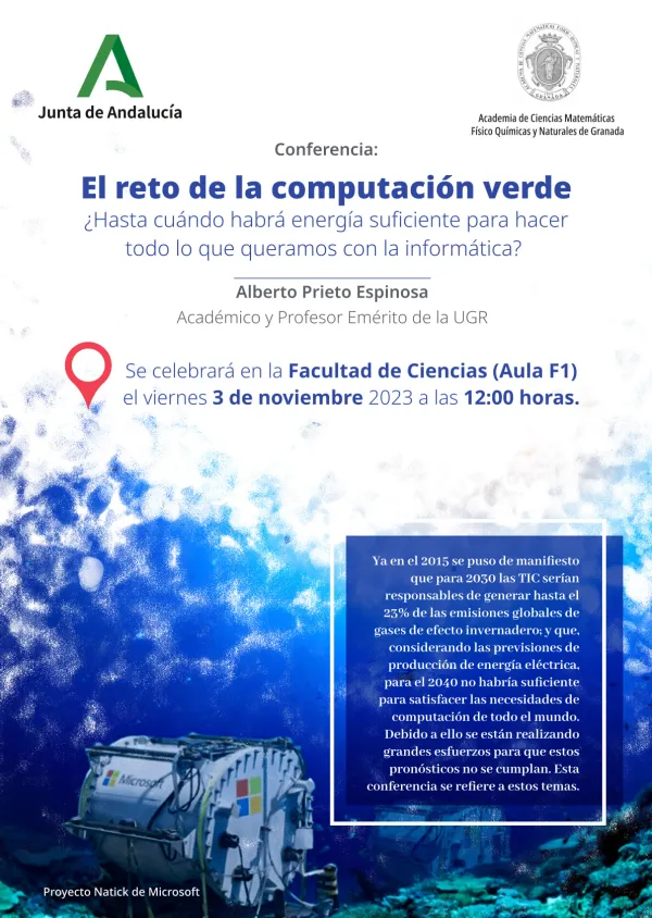 El reto de la Computación Verde». ¿Hasta cuándo habrá energía suficiente para hacer todo lo que queramos en el ámbito de las TIC?