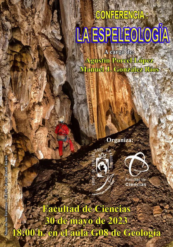 Conferencia La Espeleología