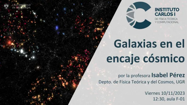 Galaxias en el encaje cósmico