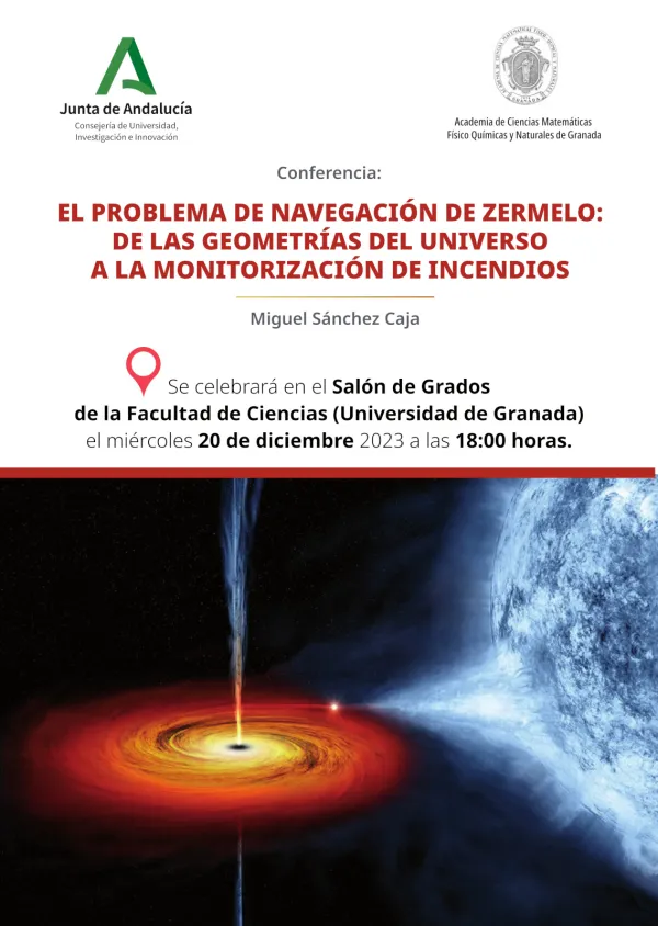 El problema de navegación de Zermelo: de las geometrías del universo a la monitorización de incendios 