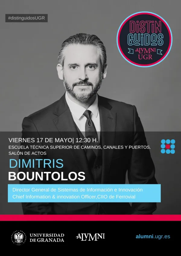 Distinguidos y Distinguidas Alumni UGR: Dimitris Bountolos