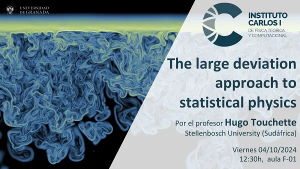 The large deviation approach to statistical physics