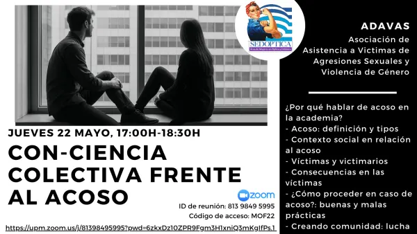 Charla online "Con-ciencia Colectiva Frente al Acoso"