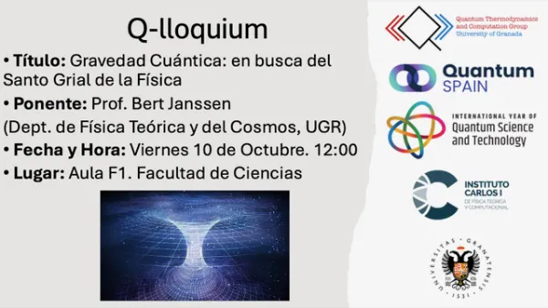 Q-lloquium. Gravedad Cuántica: en busca del Santo Grial de la Física