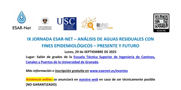 Jornadas ESARnet - análisis de aguas residuales con fines epidemiológicos