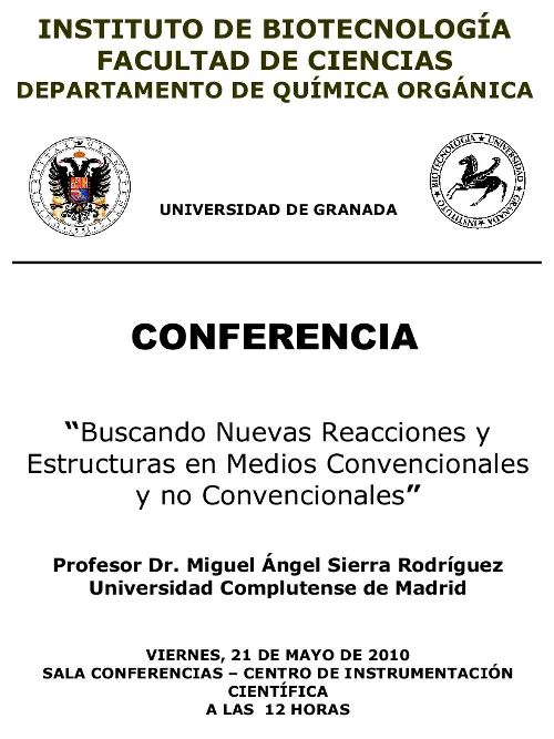 “Buscando Nuevas Reacciones y Estructuras en Medios Convencionales y no Convencionales”