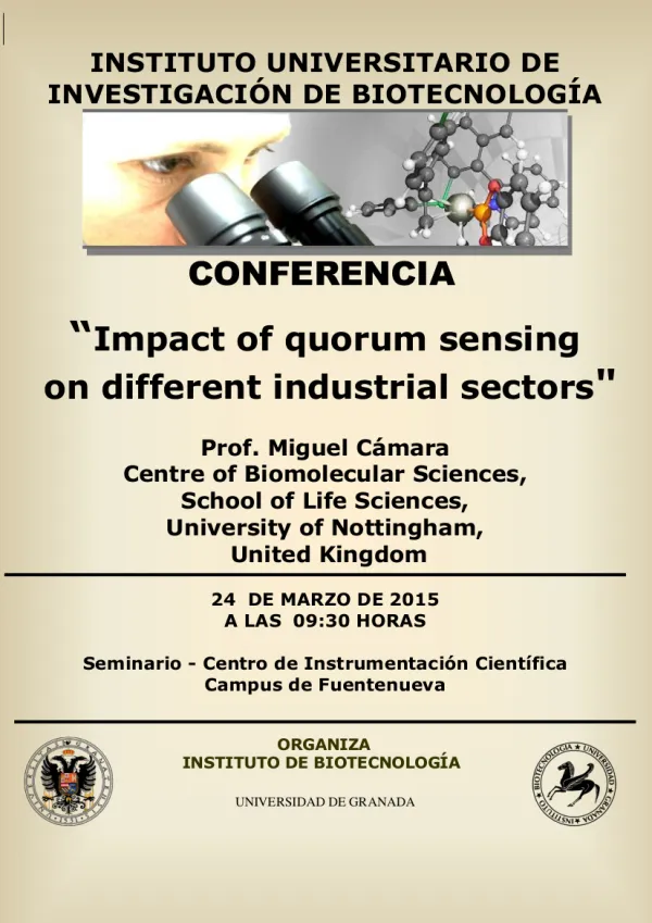 Impact of quorum sensing on different industrial sectors