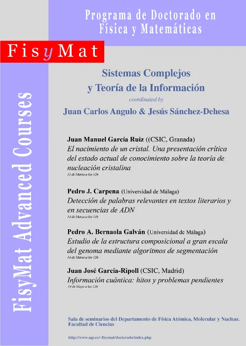 Conferencias sobre el ADN y el genoma humano